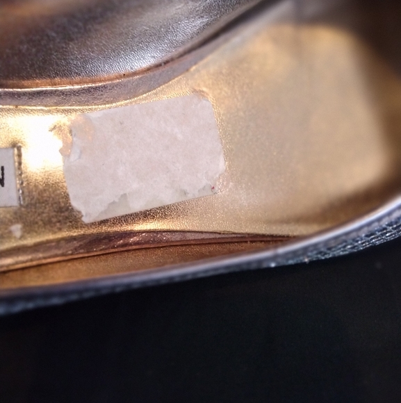 Steve Madden Pewter Bow Sequins Flat - Picture 7 of 8